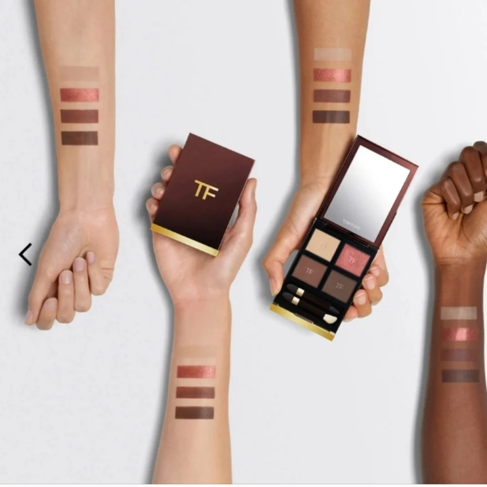 🌺Tom Ford Ember Bronze Eye Color Quad Cream Eyeshadow Tom Ford Beauty - Picture 5 of 6